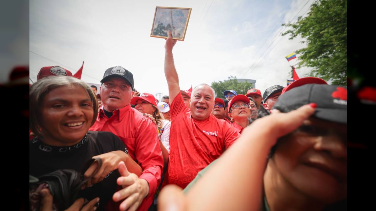 Diosdado Cabello, primer vicepresidente del PSUV