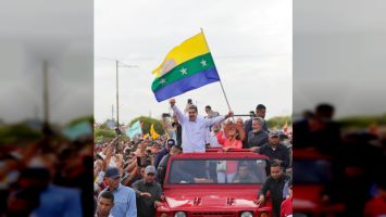 Presidente Nicolás Maduro en Guamache estado Nueva Esparta