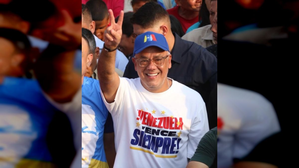 Jorge Rodríguez, jefe del Comando de Campaña Venezuela Nuestra