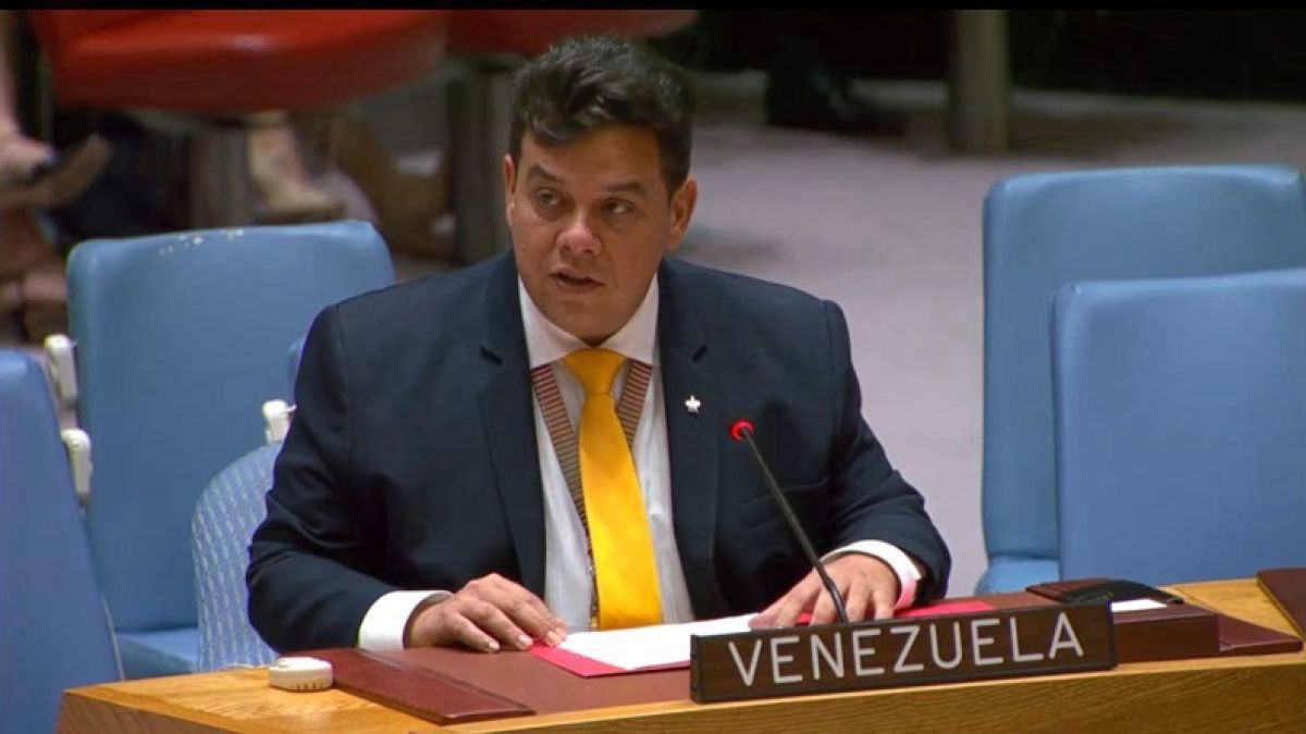 La delegación venezolana exigió al Consejo cumplir con el mandato que le fue conferido por la Carta de las Naciones Unidas