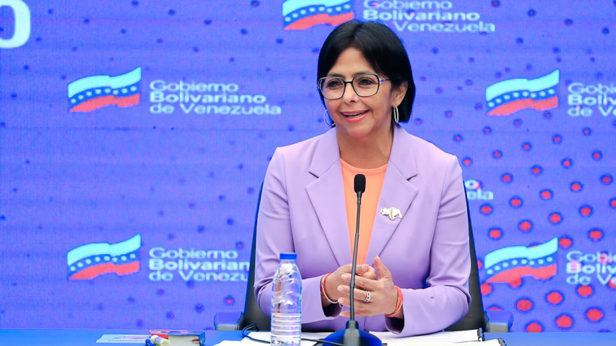 Vicepresidenta ejecutiva, Delcy Rodríguez