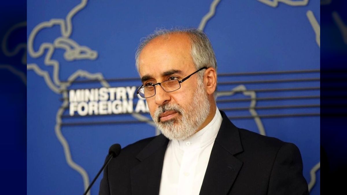 Nasser Kanaani, portavoz del Ministerio de Relaciones Exteriores de Irán