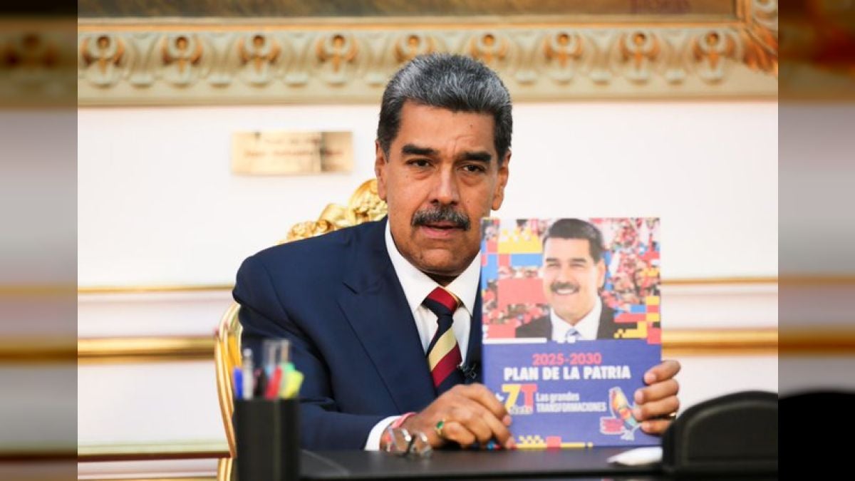 Candidate Nicola Maduro gave a message about the Seven Transformations