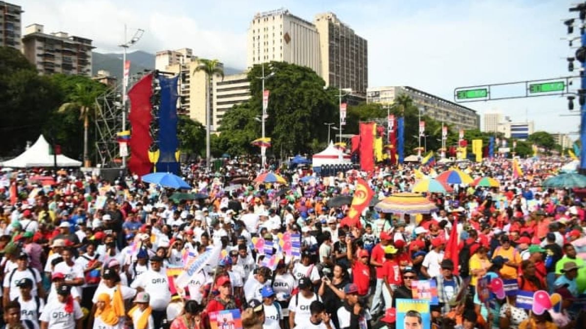 Great closing of the campaign in Caracas