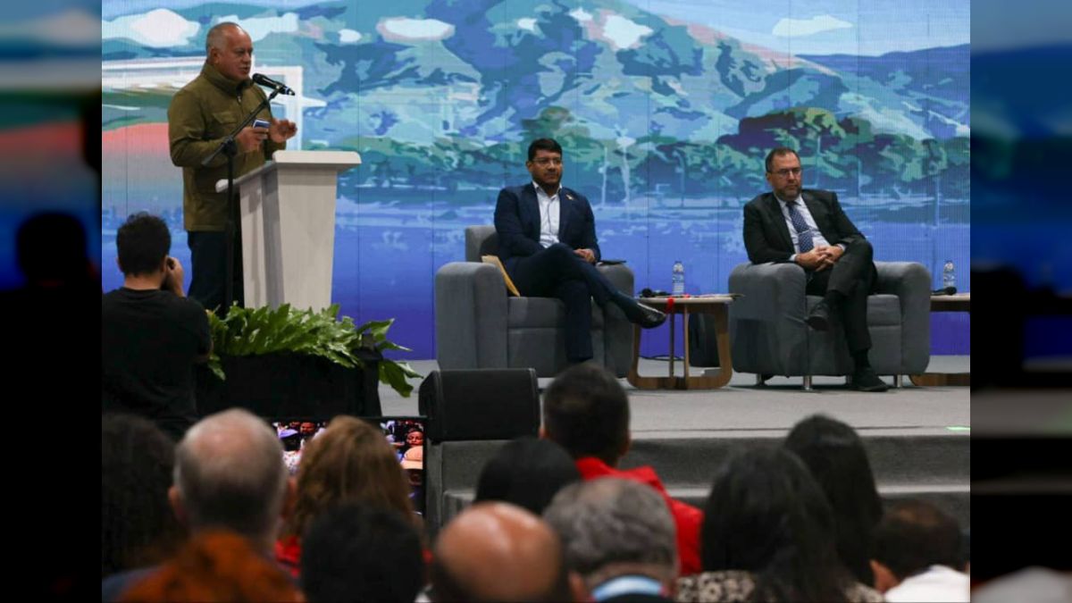 Diosdado Cabello, first vice-president of the PSUV