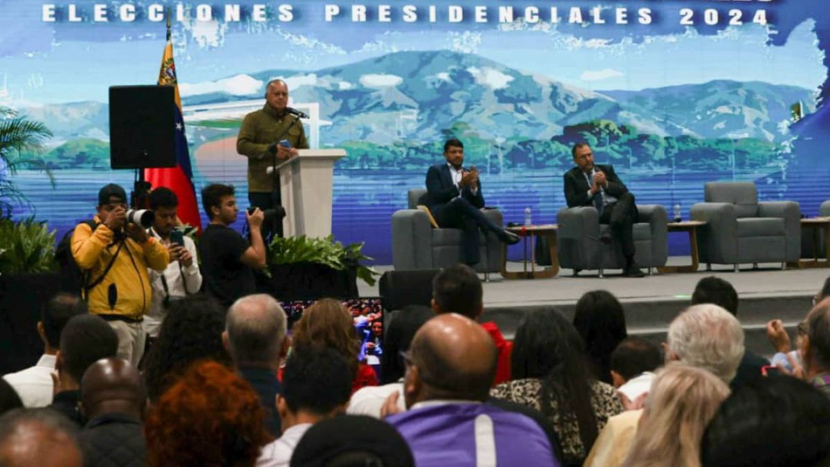 First vice-president of the United Socialist Party of Venezuela (PSUV), Diosdado Cabello