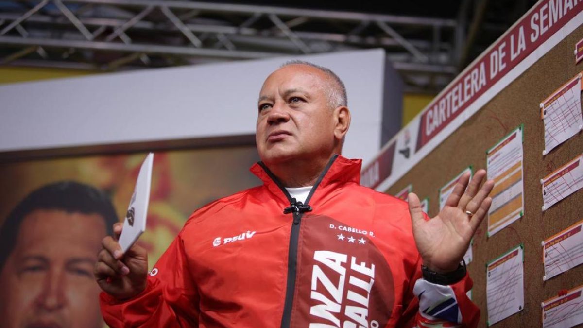 Primer vicepresidente del Partido Socialista Unido de Venezuela (PSUV), Diosdado Cabello Rondón