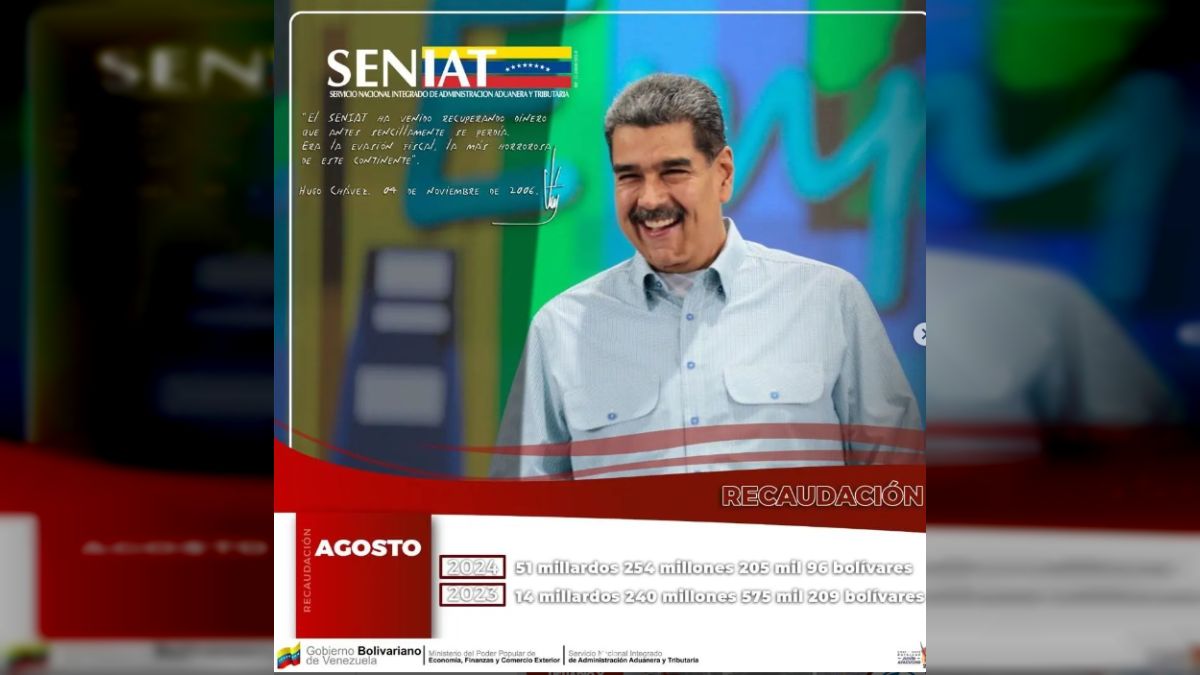 SENIAT reaffirms its commitment to continue raising resources for the social welfare of the Venezuelan people