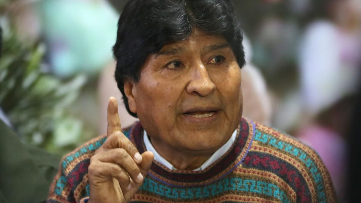 Evo Morales, Bolivian leader