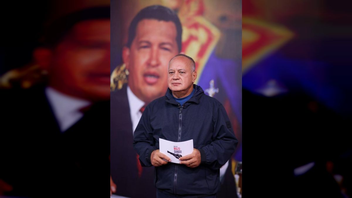 Diosdado Cabello vice-president of the PSUV