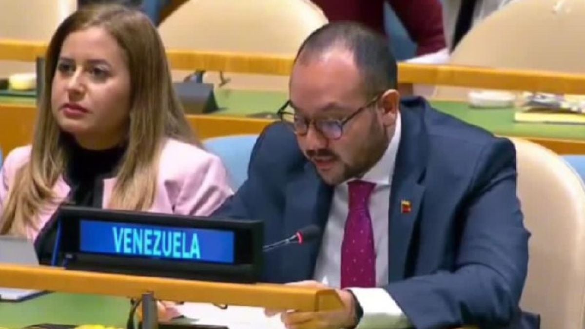 Embajador Joaquín Pérez Ayestarán, representante permanente alterno de la República Bolivariana de Venezuela ante la Organización de las Naciones Unidas (ONU)