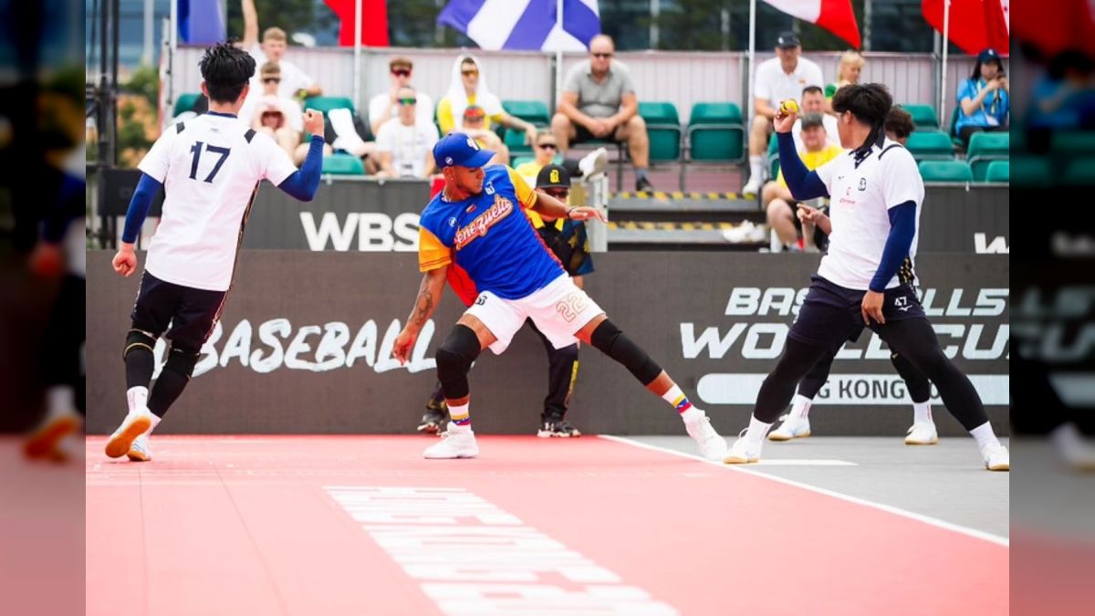 Venezuela derrota a China Taipei en su debut en el mundial de beisbol 5