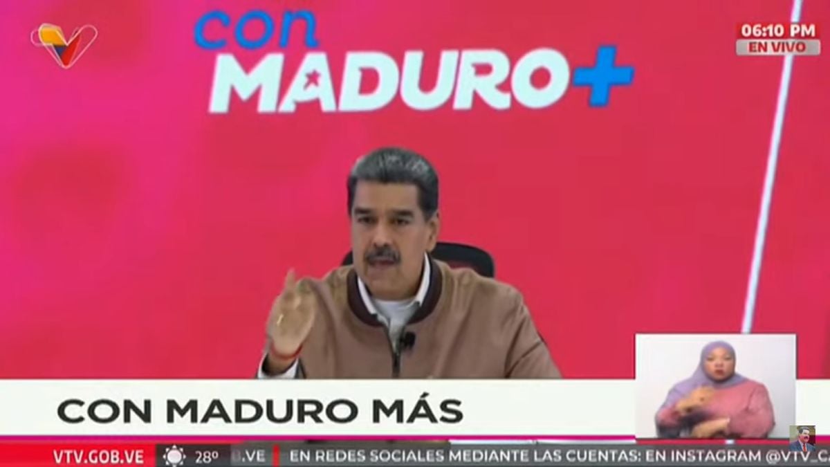 Nicolás Maduro, presidente de la República Bolivariana de Venezuela