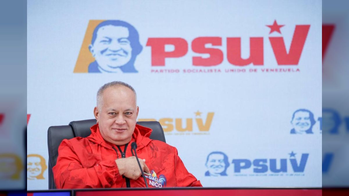 Primer Vicepresidente del Partido Socialista Unido de Venezuela Diosdado Cabello