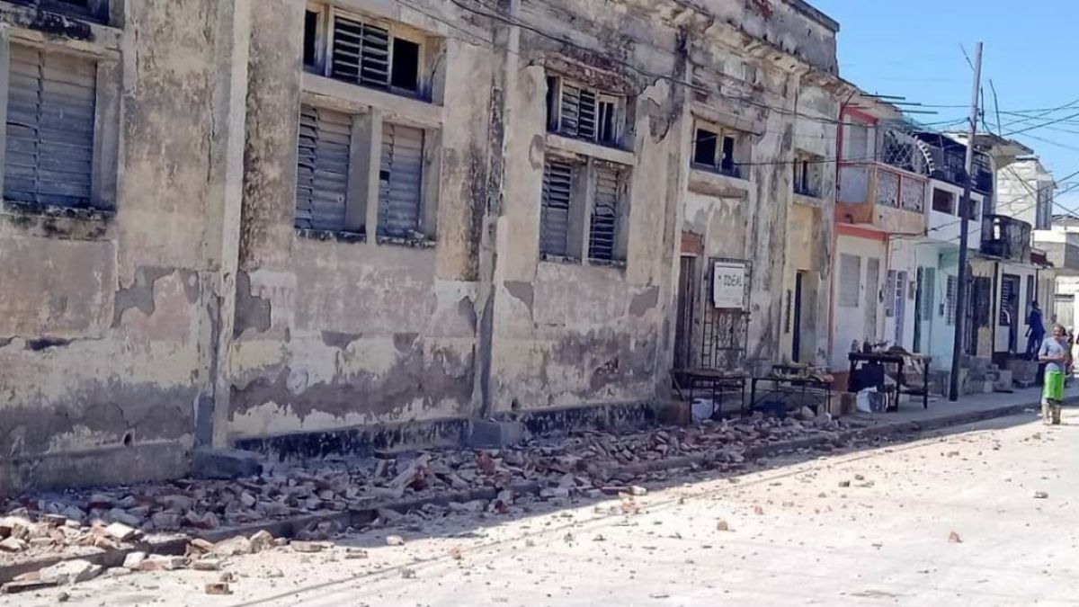 Cuba: 1 mil 943 réplicas se ha registrado del sismo en Pilón