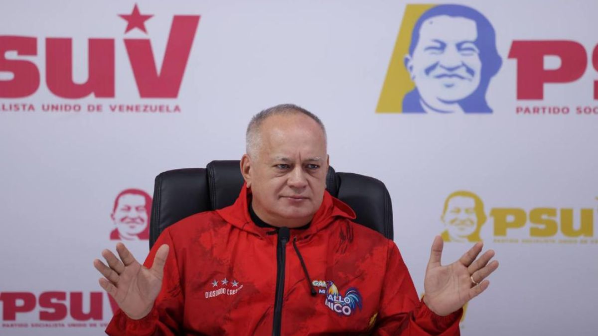 Primer Vicepresidente del Partido Socialista Unido de Venezuela Diosdado Cabello