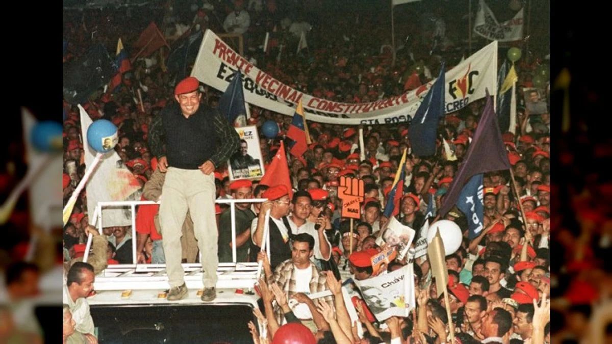 That day the Commander won an overwhelming victory with the V Republic Movement (MVR), winning 56.2% of the votes, the second highest percentage in Venezuelan history in four decades