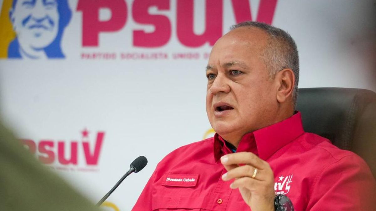 Diosdado Cabello, first vice-president of the PSUV