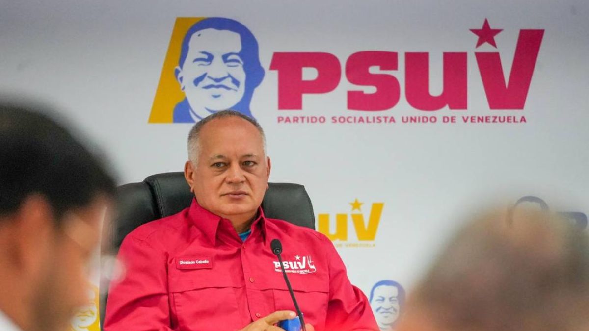 Diosdado Cabello, first vice-president of the PSUV