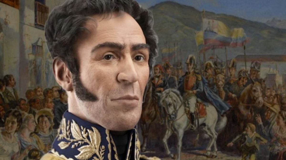 Father of the Fatherland Simon Bolivar