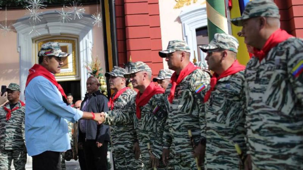 Meeting with the Bolivarian National Militia