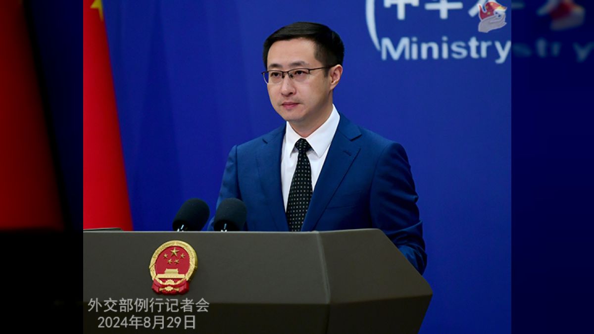 Lin Jian, portavoz del Ministerio de Relaciones Exteriores de China