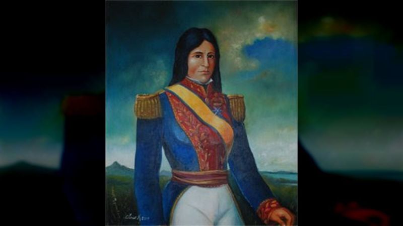 Dolores Dionisa Santos Moreno, a Trujillana who stood out for being a fervent fighter against realistic hordes