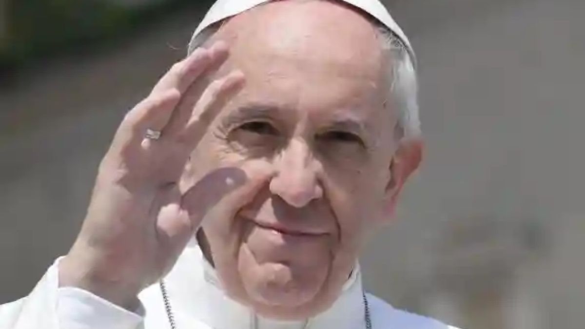 Pope Francis, the highest authority of the Catholic Church