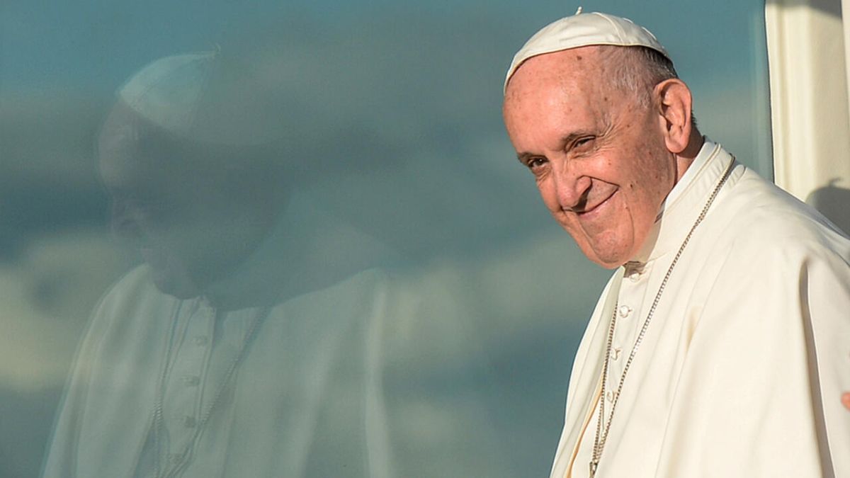 Pope Francis, the highest authority of the Catholic Church