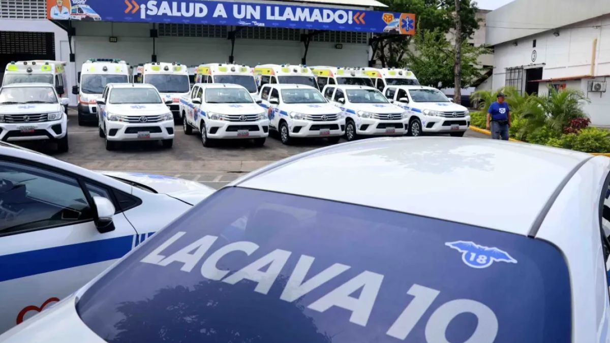 Las unidades incorporadas comprenden 15 ambulancias, seis vehículos todoterreno tipo pick-up y seis vehículos tipo sedán