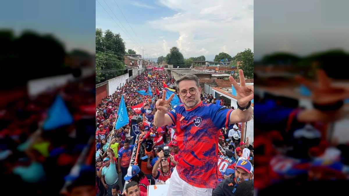 Candidato del Gran Polo Patriótico Simón Bolívar a la Gobernación de Carabobo, Rafael Lacava