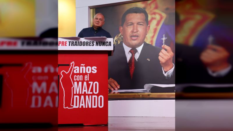 "Estados Unidos miente, miente y mil veces miente", enfatizó Cabello