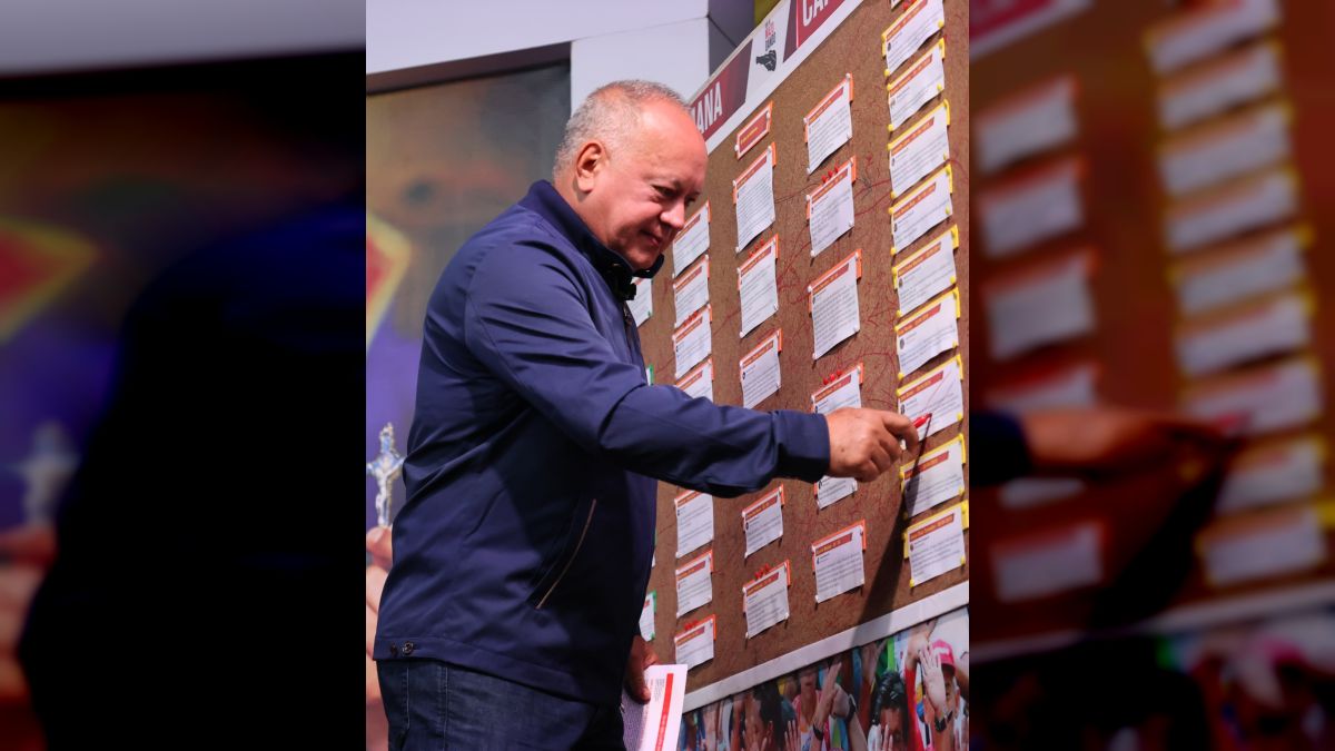 Diosdado Cabello Secretario General del PSUV
