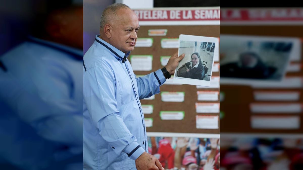 A María Corina Machado los embustes se le "salen por las comisuras de los labios", afirmó Cabello