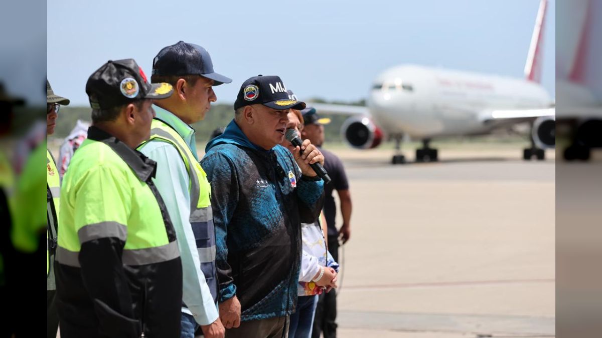 Sector Vice President for Politics, Public Security and Peace, Diosdado Cabello