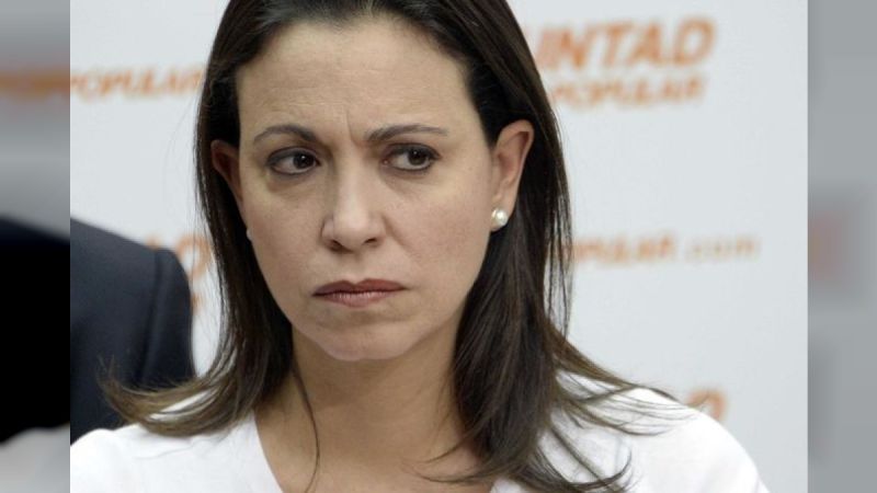 Far right wing María Corina Machado