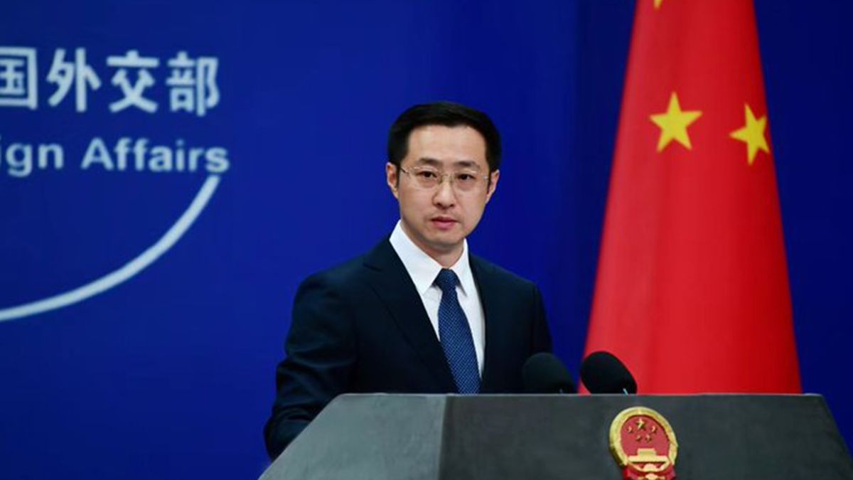 Lin Jian, portavoz del Ministerio de Relaciones Exteriores de China