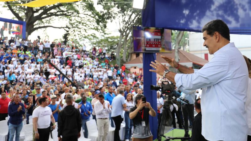 Nicolás Maduro, presidente de la República Bolivariana de Venezuela
