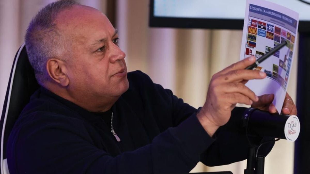 Diosdado Cabello, Secretary General of the United Socialist Party of Venezuela (PSUV)