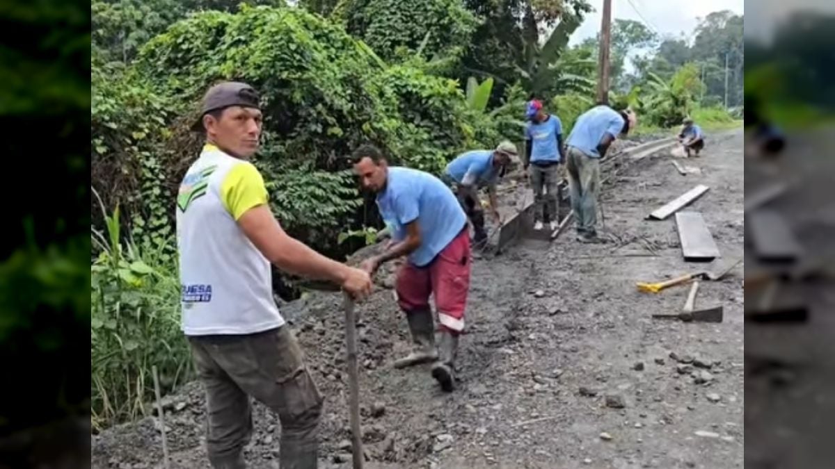 They carry out edge and sewer fault correction work