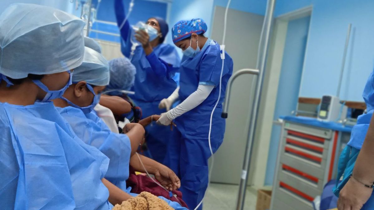 The conference was held at the Type I Hospital Dr. Tulio López Ramírez