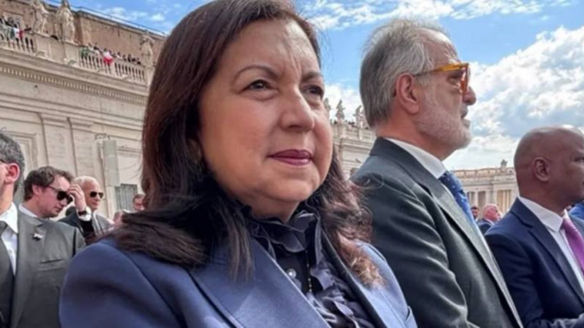 Alcadesa de Caracas AJ Carmen Meléndez estuvo en esta actividad en el Vaticano