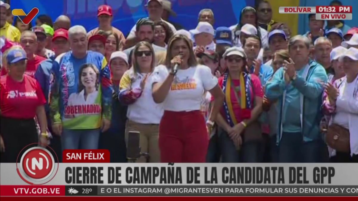 Cierre de Campaña en el estado Bolívar