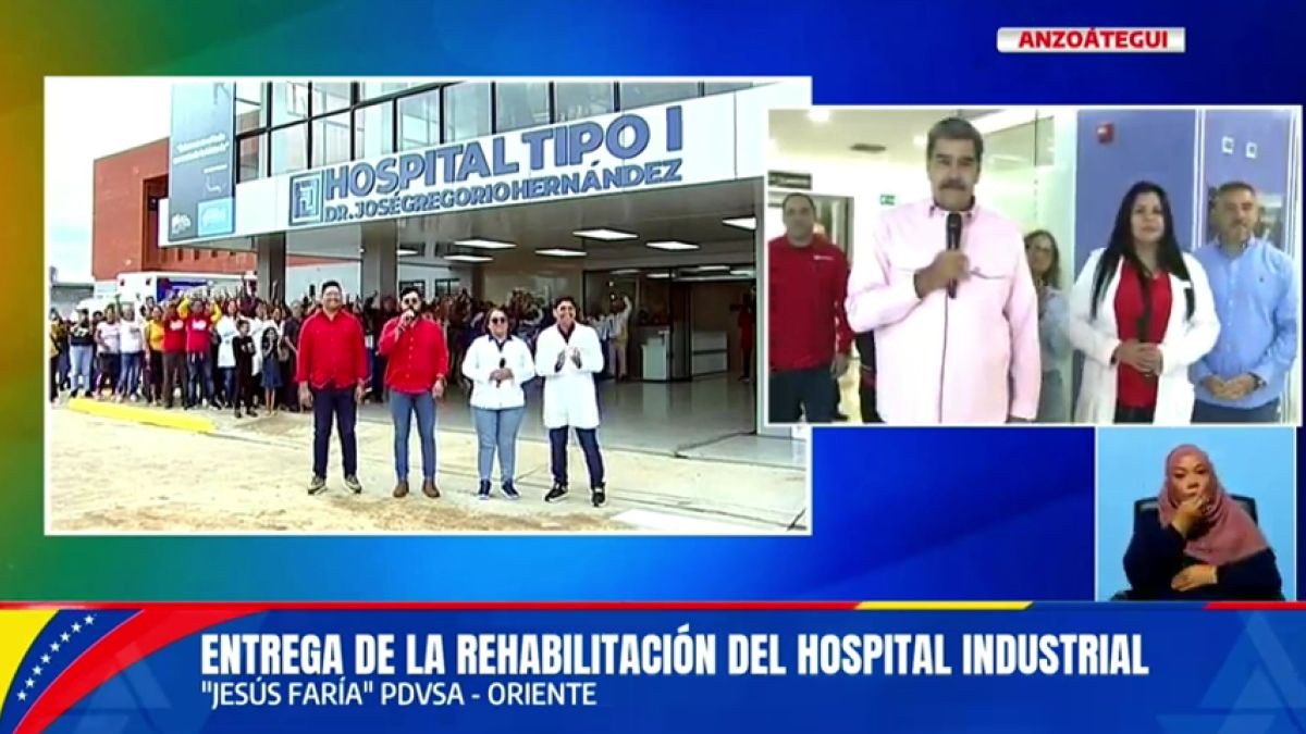 El centro de salud fue inaugurado por el gobernador de Monagas, Ernesto Luna, durante un contacto televisivo con el presidente Nicolás Maduro
