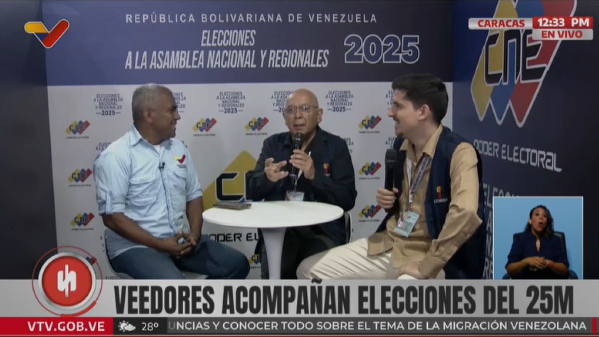 Veedores internacionales provenientes de Francia saludaron la paz que se respira en el país