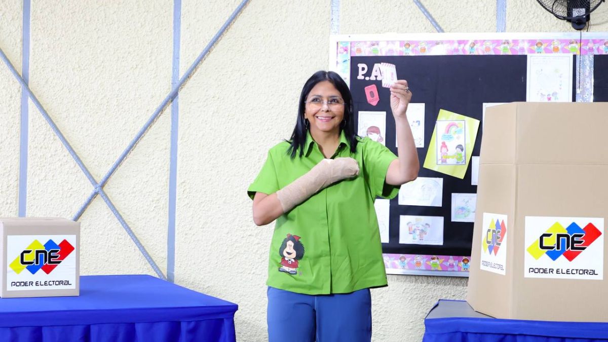 Vicepresidenta Ejecutiva, Delcy Rodríguez