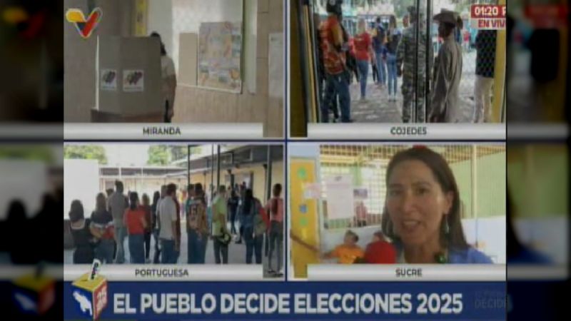 Candidata del Gran Polo Patriótico Simón Bolívar (GPPSB) a la gobernación del estado Sucre, Jhoanna Carrillo
