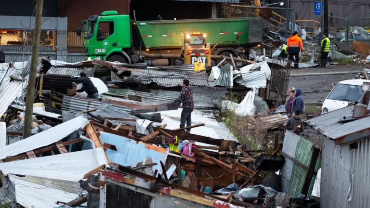 Classes are still suspended in this tourist city in the Los Lagos region