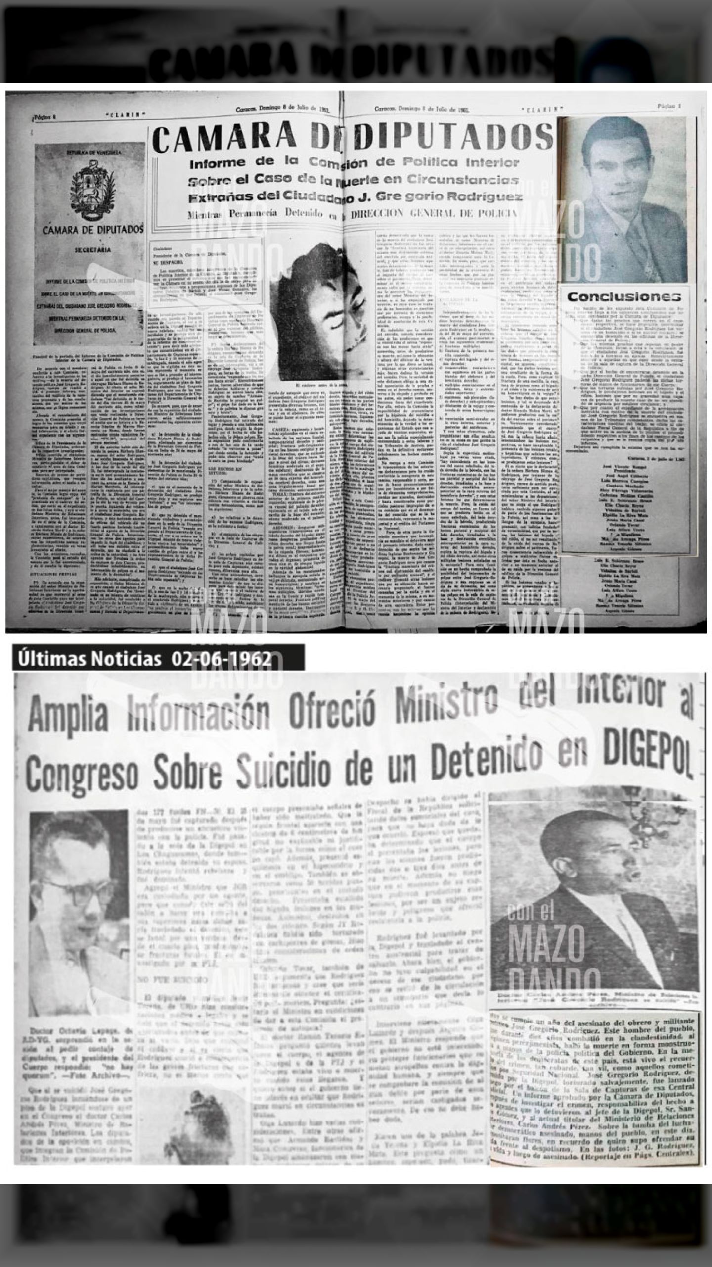 José Gregorio Rodríguez fallece en los calabozos de la Digepol