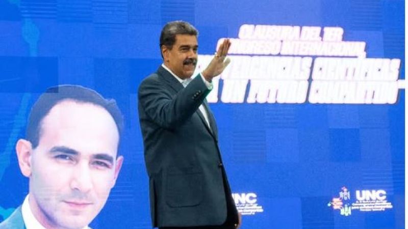 Nicolás Maduro, presidente de la República Bolivariana de Venezuela